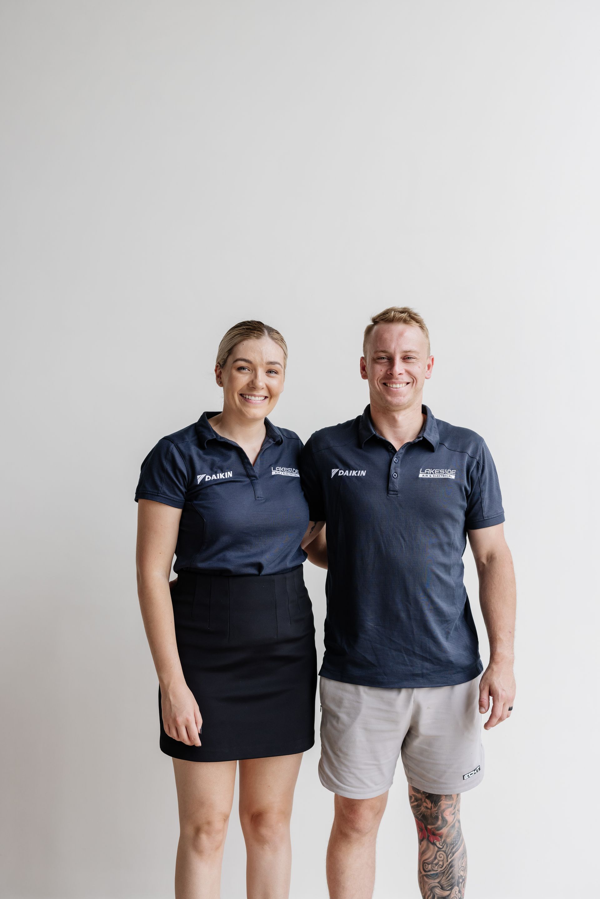 Jackson & Emma, Business Owners at Lakeside Air & Electrical